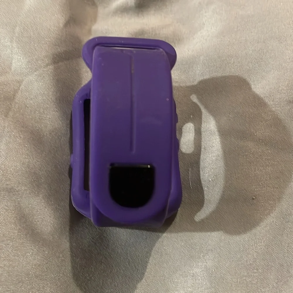 Kurio watch strap Purple Silicone for Smartwatch.